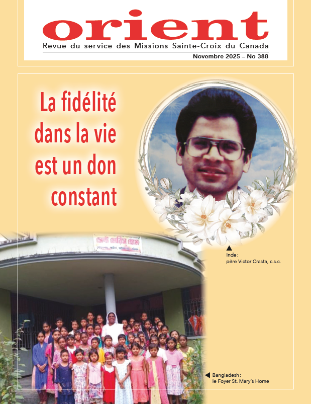 Couverture de la revue Orient – Novembre 2025
